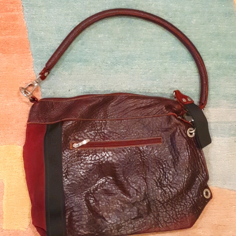 Leather Italian Verso bag